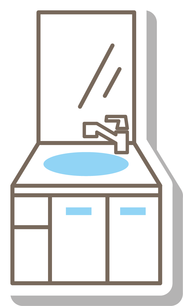 洗面室クリーニング