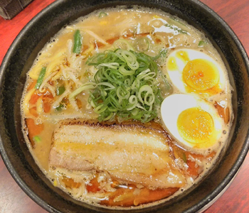 じゃぐら高円寺_味玉豚骨味噌ラーメン