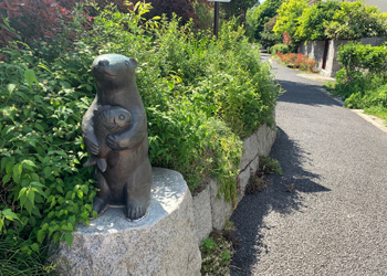 暗渠さんぽ_緑道の像1