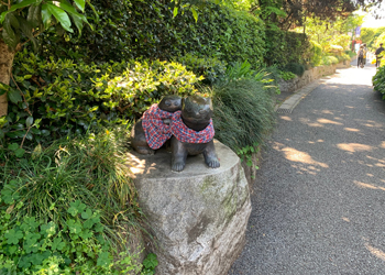 暗渠さんぽ_緑道の像2