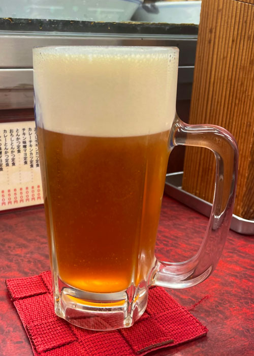 やしろ食堂_地ビールの「方南町ビール」