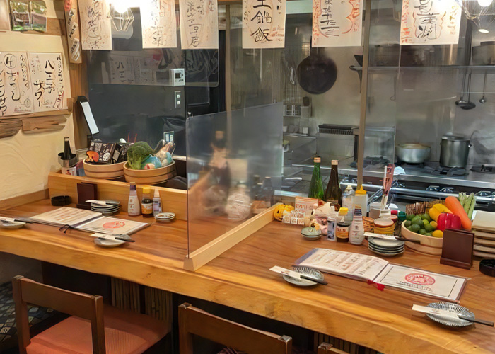 心地酔い 真っすぐ_店内