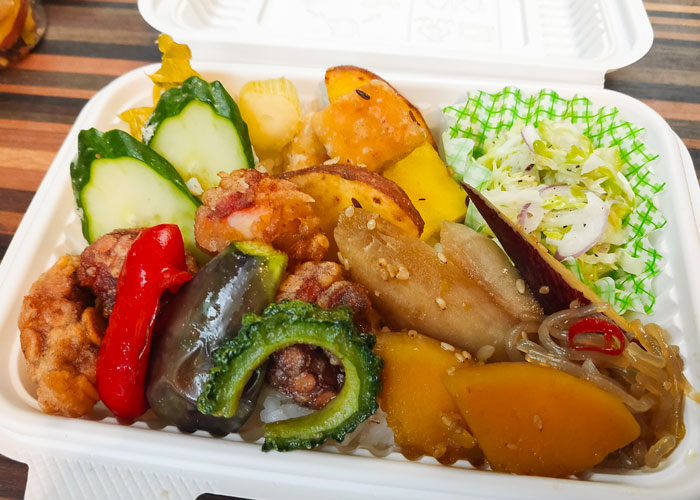 ユメノキ_野菜たっぷりのお弁当