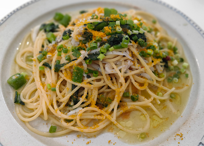 Natural Pasta TARACHINE-est2022-_ペペロンチーノ