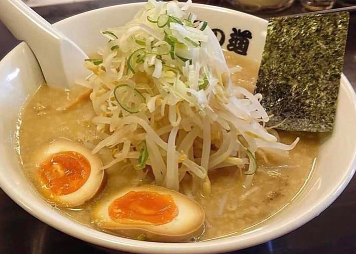 らーめん 天の道_もやし味付玉子ラーメン しょうゆ味