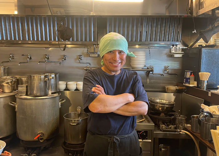 らーめん 天の道_店主の市川さん